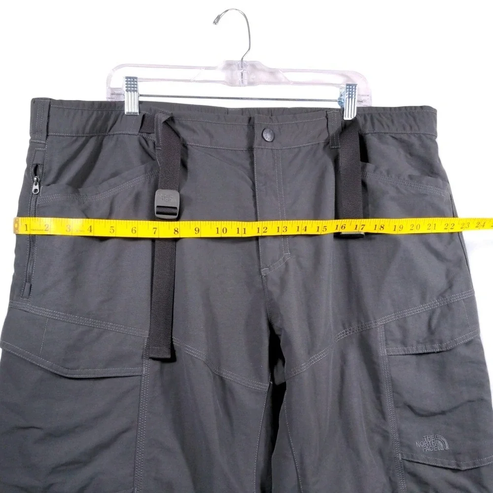 The North Face Mens‎ XXL Convertible Cargo Pants Nylon Gray Gorpcore Workwear